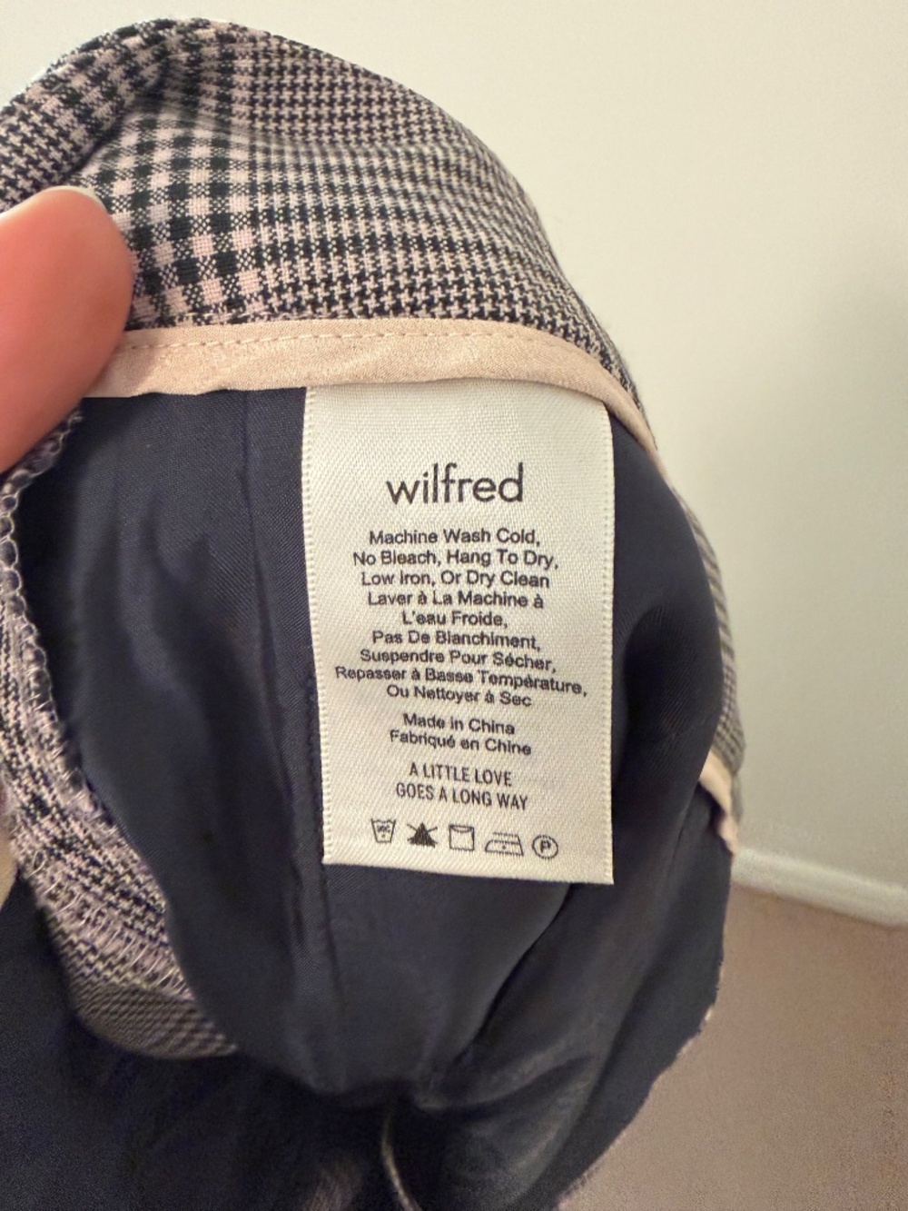 Aritiza Wilfred Tie Front Trouser Pant- Size 4 - Picture 4 of 4